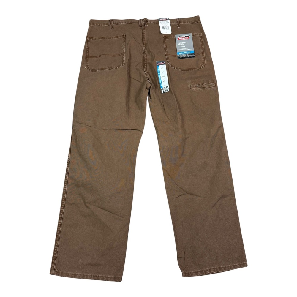 NWT Dickies‎ Relaxed Brown Carpenter Workwear Pants Men's 42x30 (Fits 40x30.75)